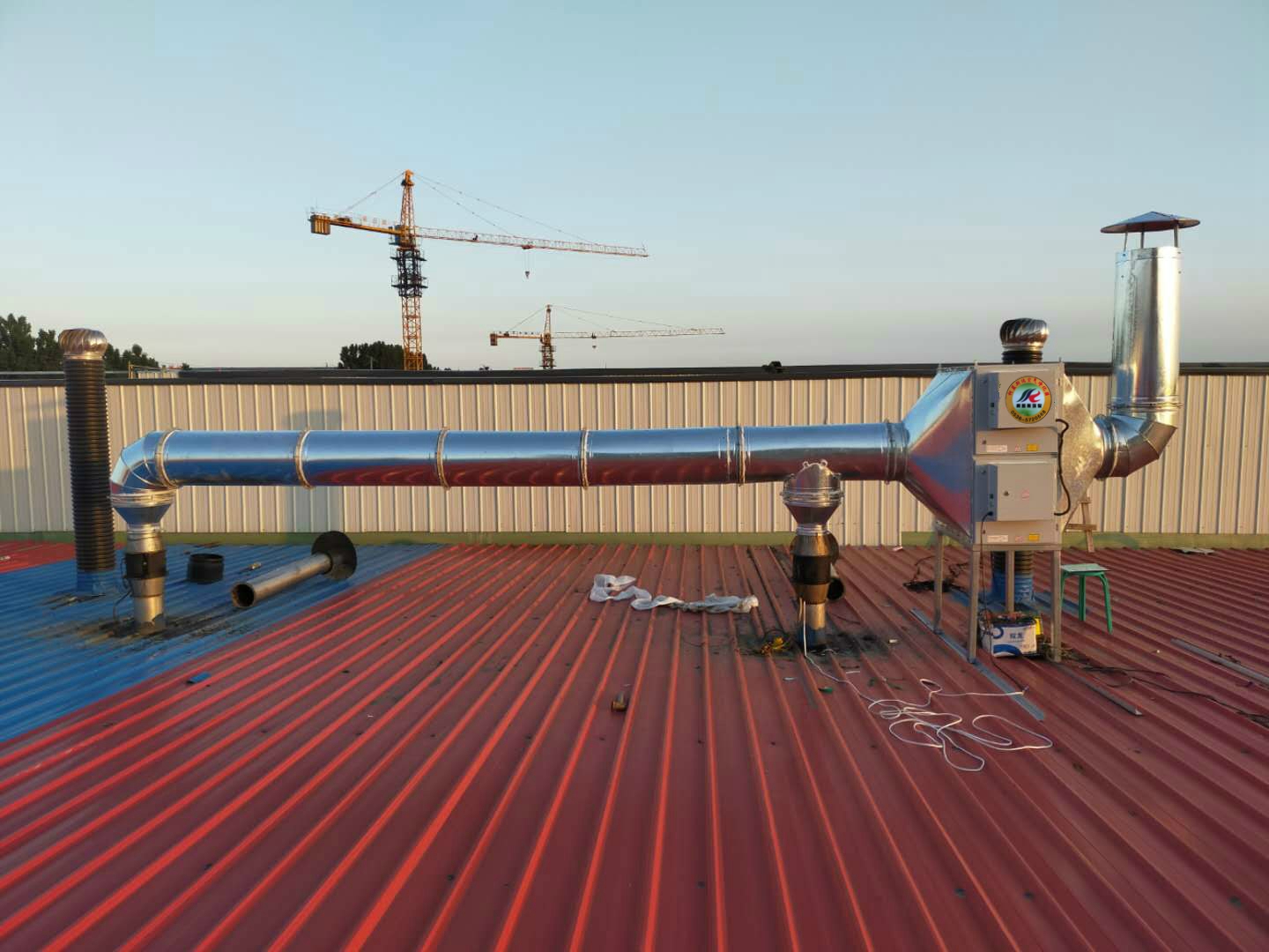 食品廠(chǎng)油炸鍋油煙凈化設(shè)備